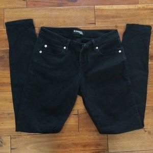 Express Black Stretch Skinny Jeans